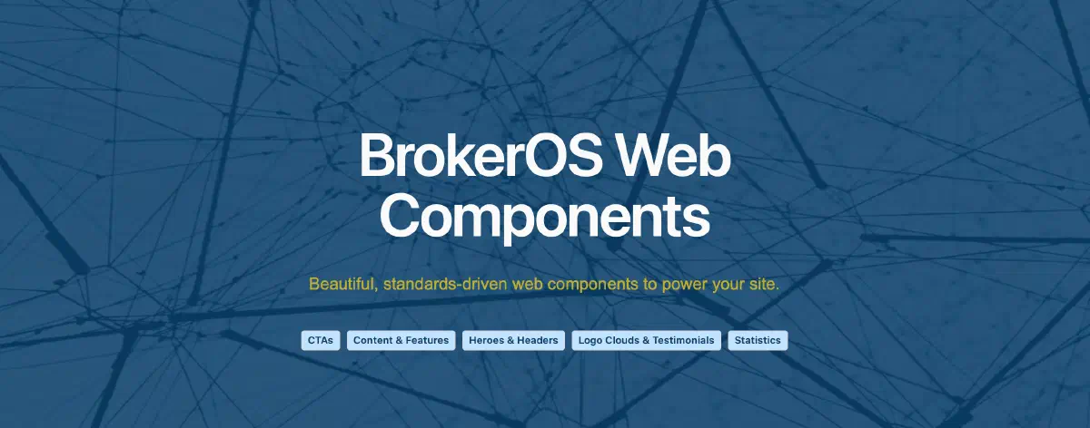 BrokerOS Web pattern preview.