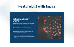 Feature Section With Workflow Screenshot logo