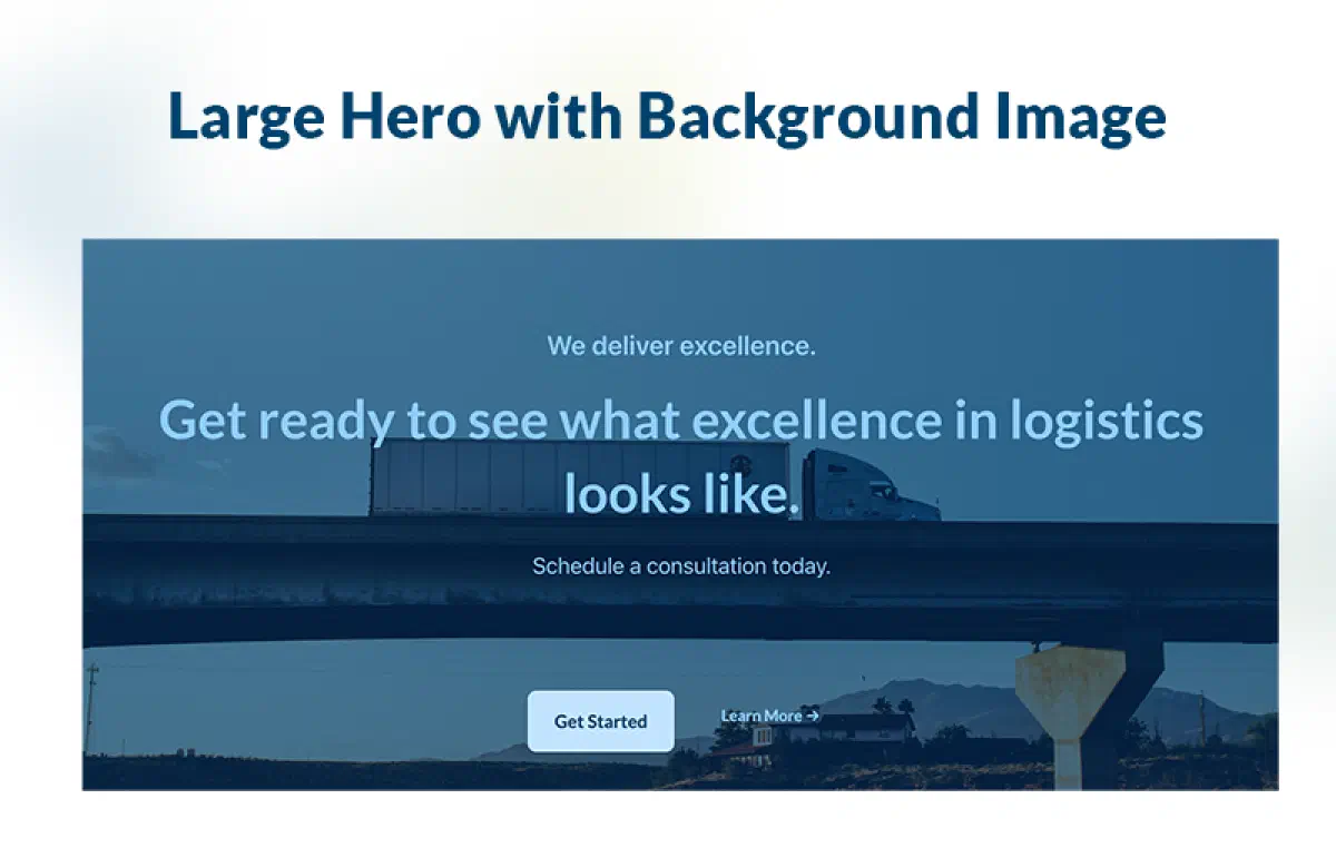 Graphic previewing the hero image.