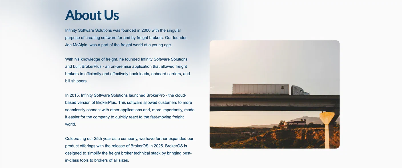 Screenshot of the Content Hero With Image pattern. Screenshot of the Content Hero With Image pattern.