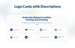 Logo Cards With Descriptions logo Logo Cards With Descriptions logo