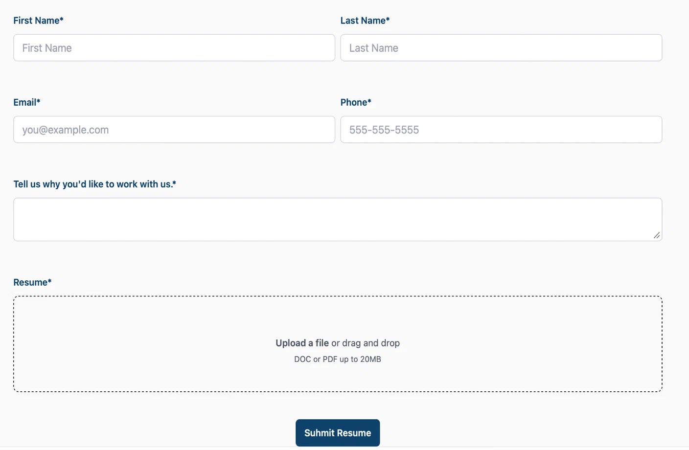 BrokerOS Web careers feature mockup BrokerOS Web careers feature mockup