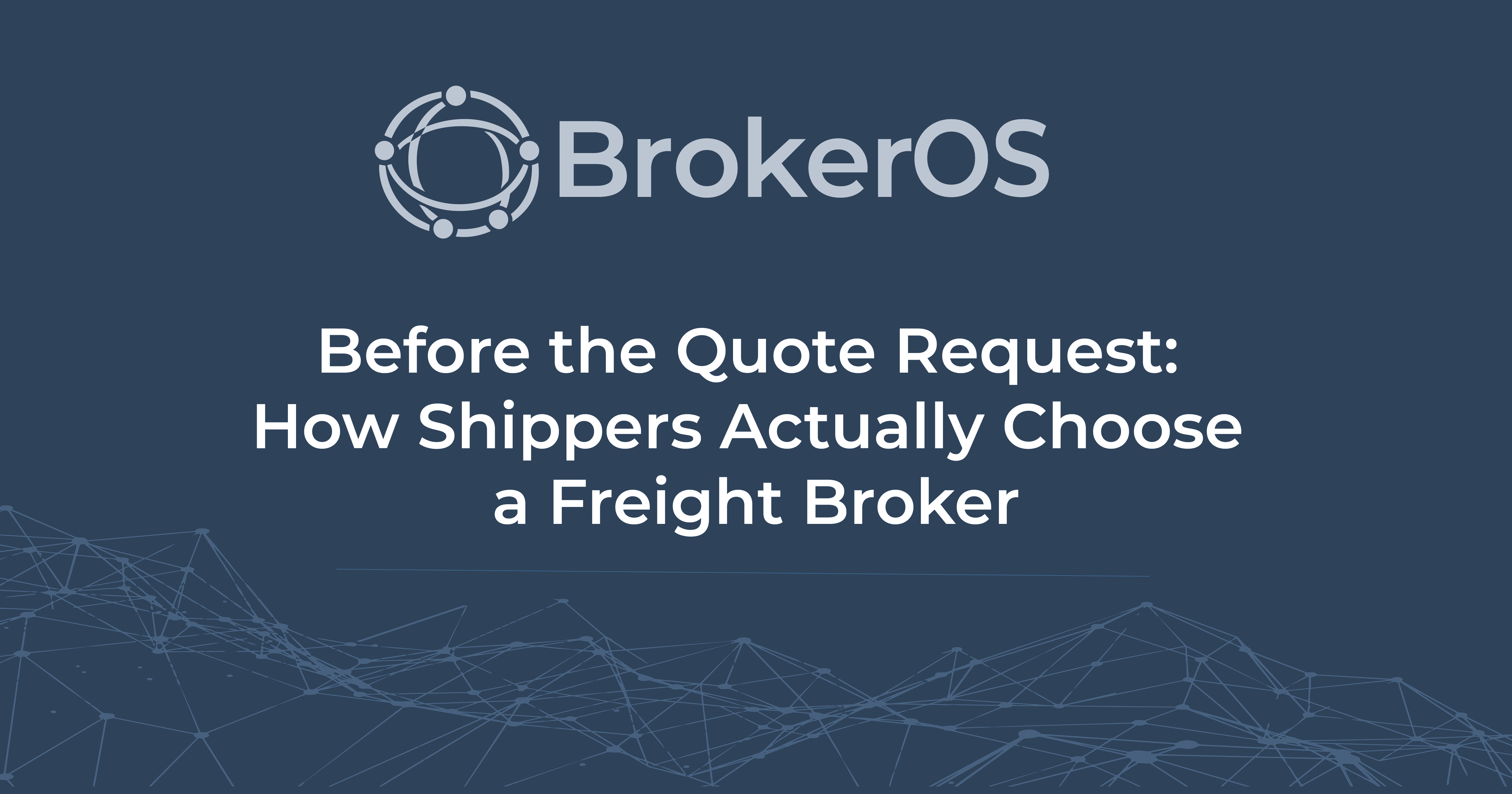 A shipper researching freight broker options across search results, AI tools, and logistics websites before requesting a quote. A shipper researching freight broker options across search results, AI tools, and logistics websites before requesting a quote.