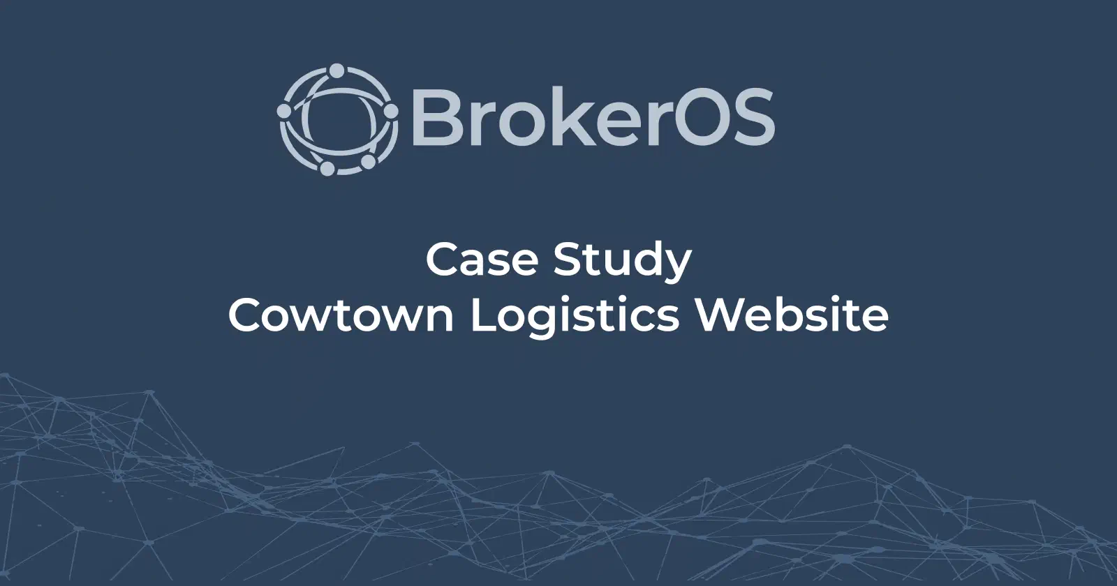 Cowtown Logistics website case study showing a freight brokerage website built for modern search and buyer trust. Cowtown Logistics website case study showing a freight brokerage website built for modern search and buyer trust.