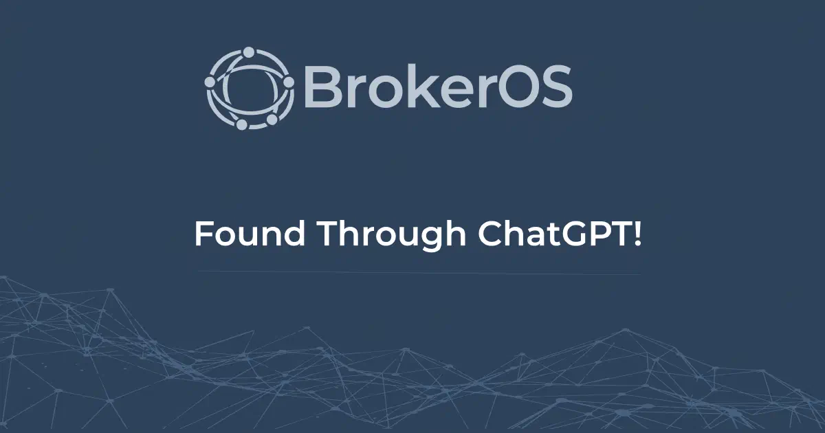 A freight brokerage team reviewing their online presence and discovering a platform through an AI search tool.